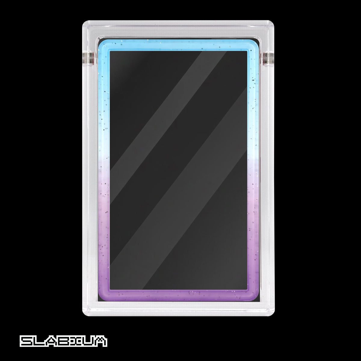 Slabium Acrylic Box PSA displaying a PSA slab with a Guard Bumper installed