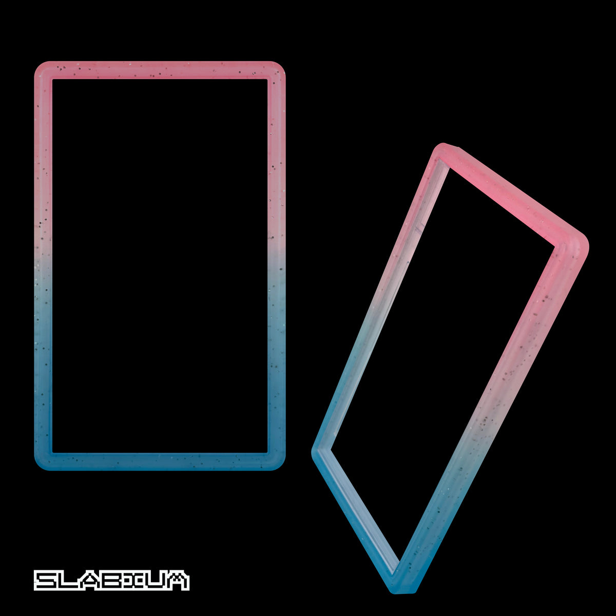 Vice PSA slab guard bumper (blue & pink) – Slabium Guard Bumper graded card protector