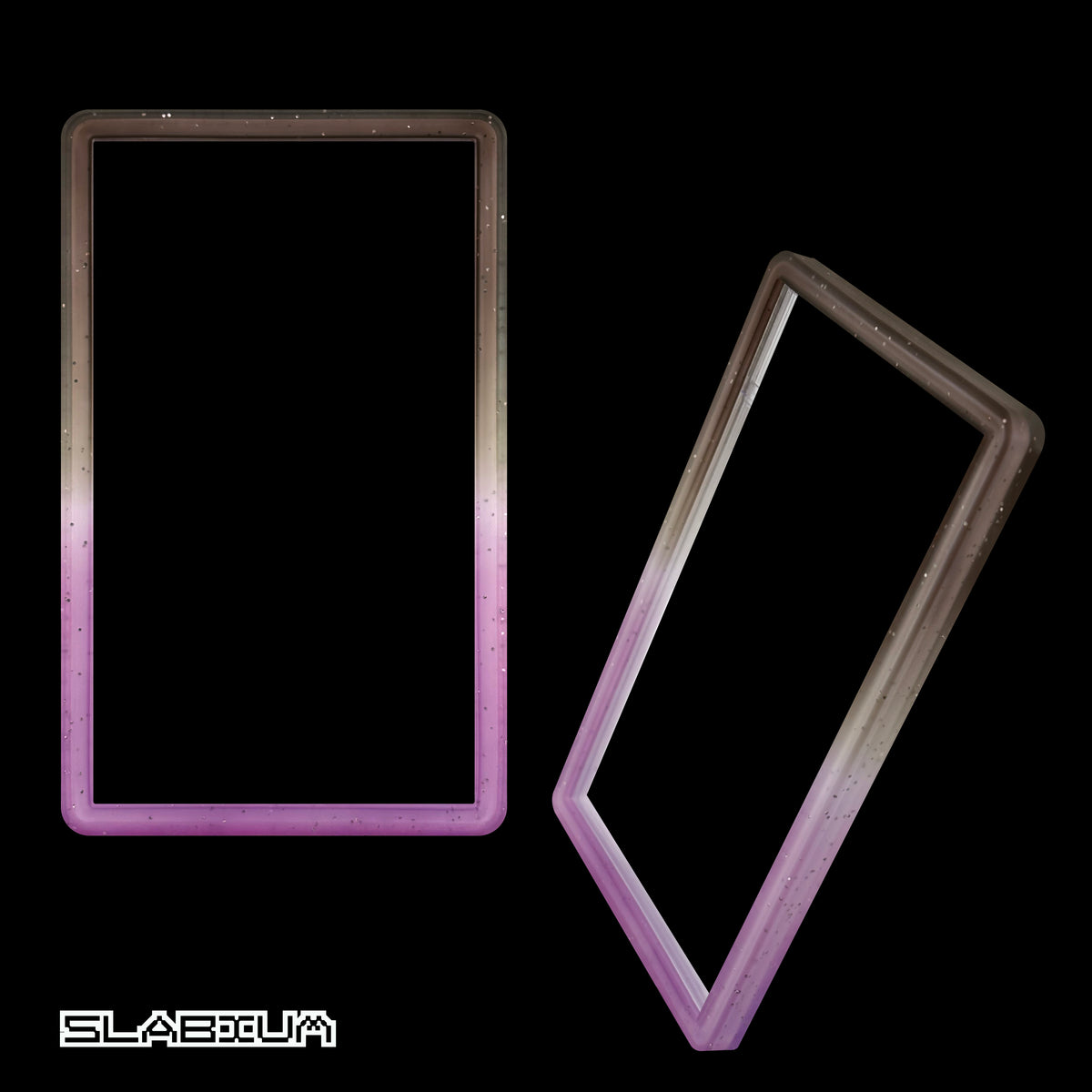 Eclipse PSA slab guard bumper (purple & black) – Slabium Guard Bumper graded card protector
