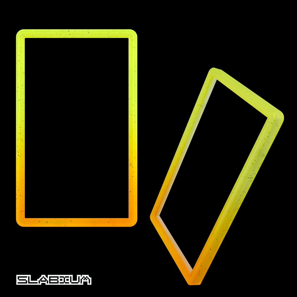 Honey PSA slab guard bumper (yellow & orange) – Slabium Guard Bumper graded card protector