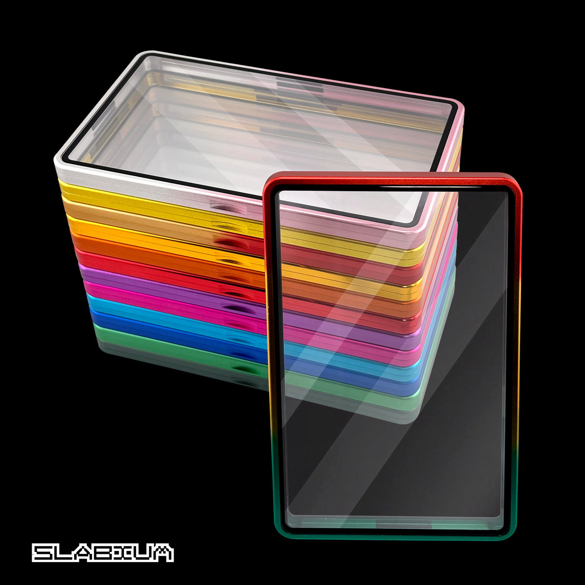 Slabium Metal Case PSA - all 36 magnetic aluminum colorways